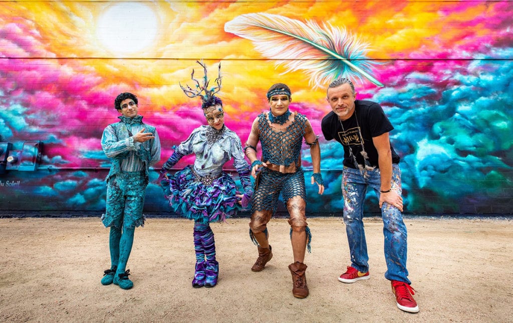 Cirque du Soleil Commissions Colorful Alegríainspired