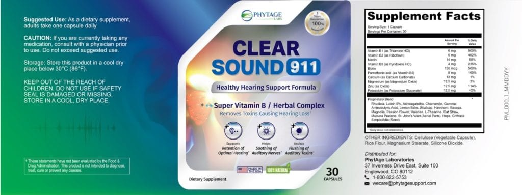 Clear Sound 911 Reviews: Is Clear Sound 911 Supplement Scam? – The Katy News