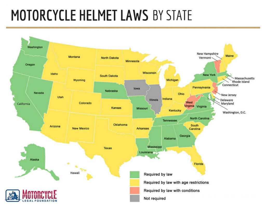 State-by-State Guide to Motorcycle Laws - The Katy News