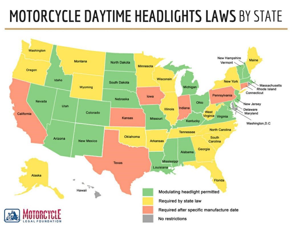 State-by-State Guide to Motorcycle Laws - The Katy News