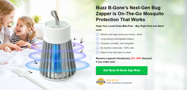 BuzzBGone Zap Reviews – Is Buzz B Gone Insect Zapper Legit? - The Katy News