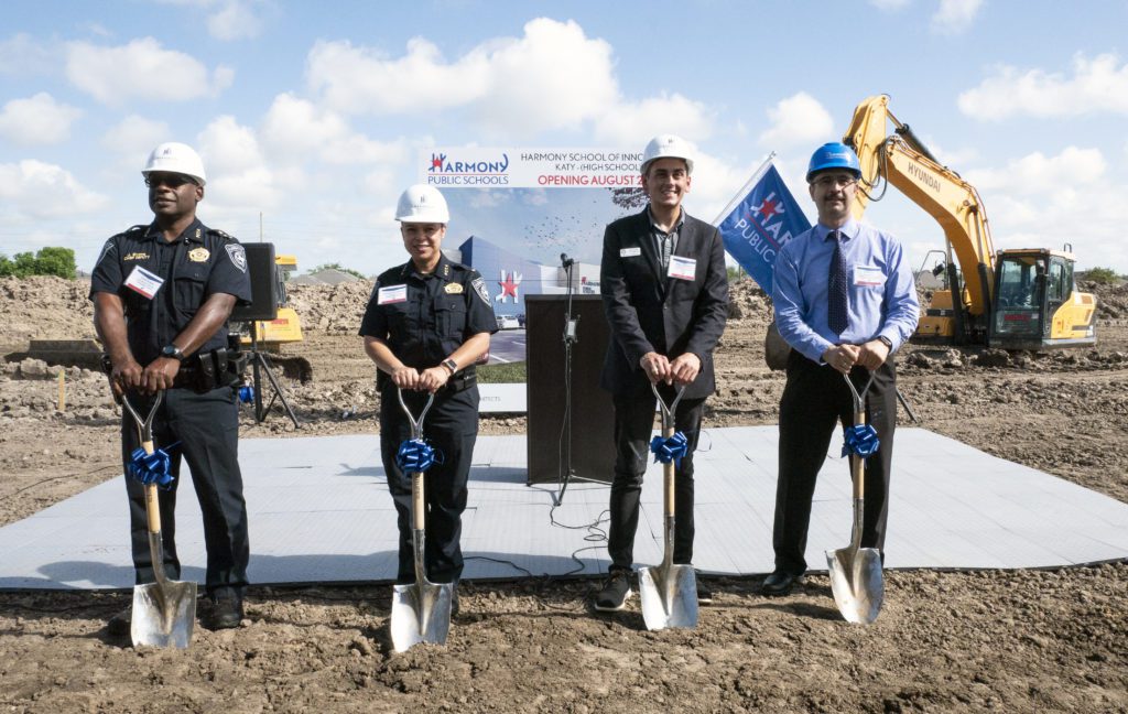 Harmony School of Innovation Katy High School Holds Ground Breaking