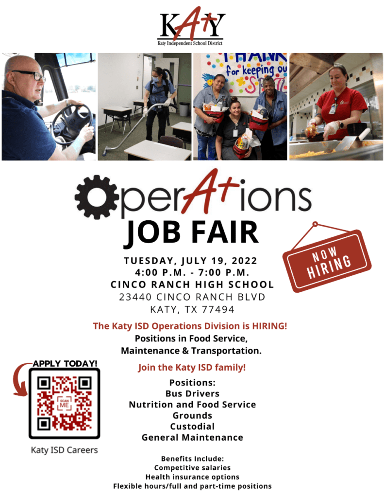 Katy ISD Hosts Operations Job Fair The Katy News