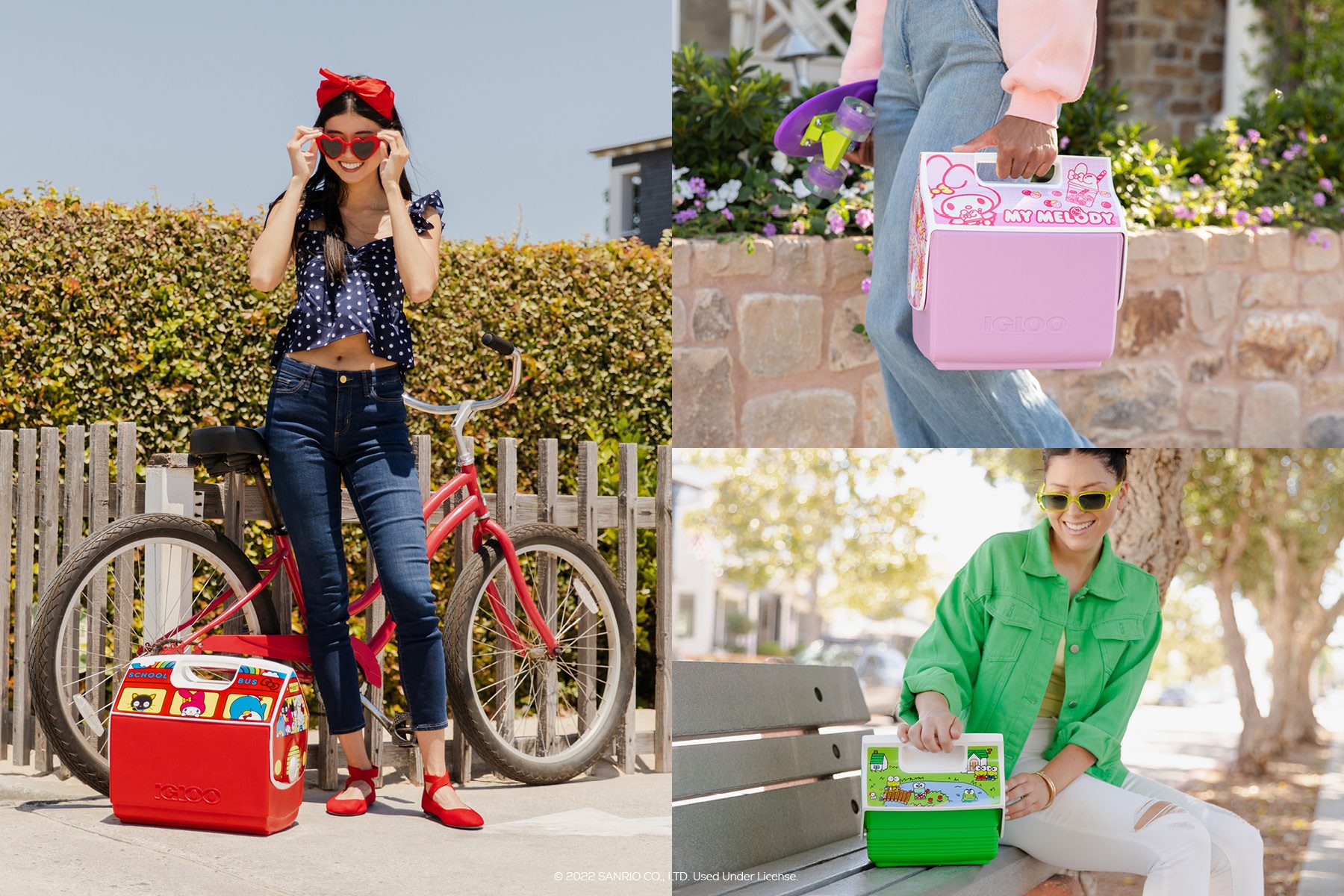 Igloo And Sanrio® Launch Three New Super Cute Playmate Coolers Starring