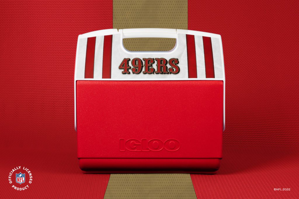 49ers igloo cooler