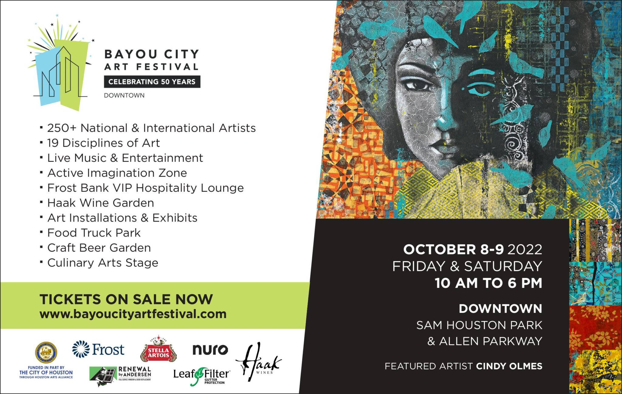 Bayou City Art Festival Returns to Downtown Houston with More Art