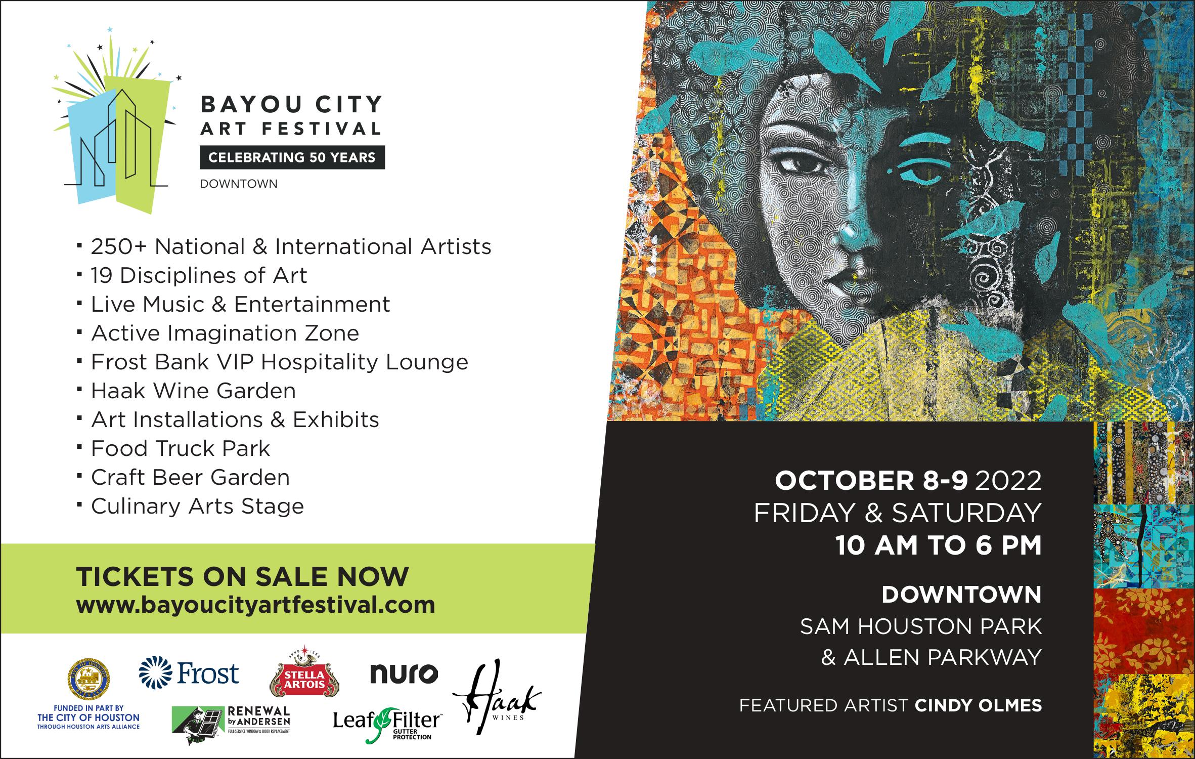 Bayou City Art Festival Returns to Downtown Houston with More Art