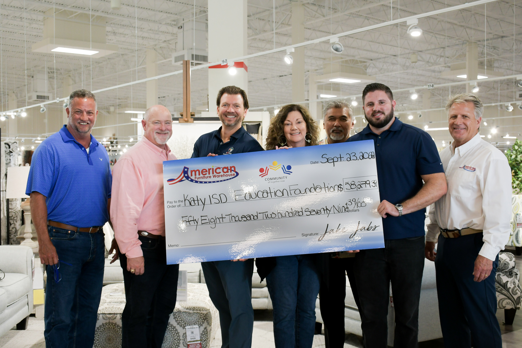 American Furniture Warehouse Funds Katy ISD Teacher Grants The Katy News