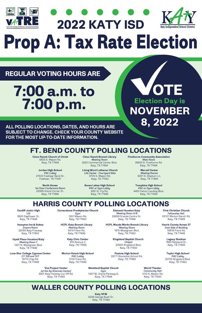 Katy ISD’s Tax Rate Election The Katy News
