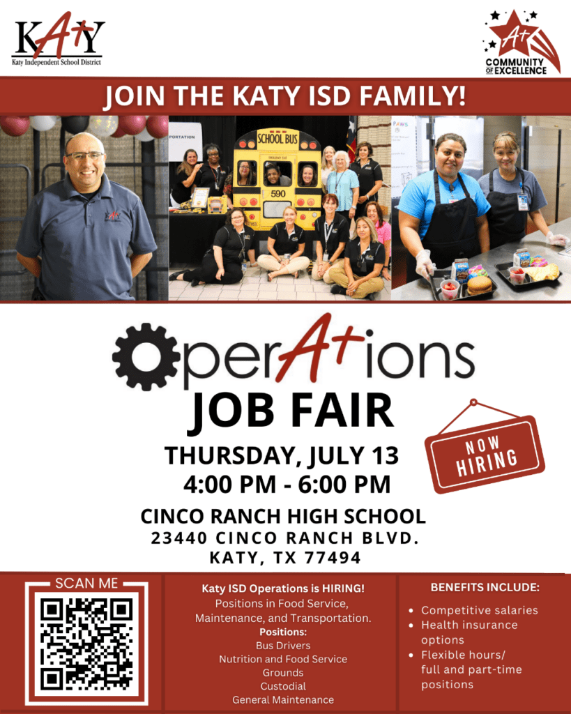 Katy ISD Hosts Summer Operations Job Fair The Katy News
