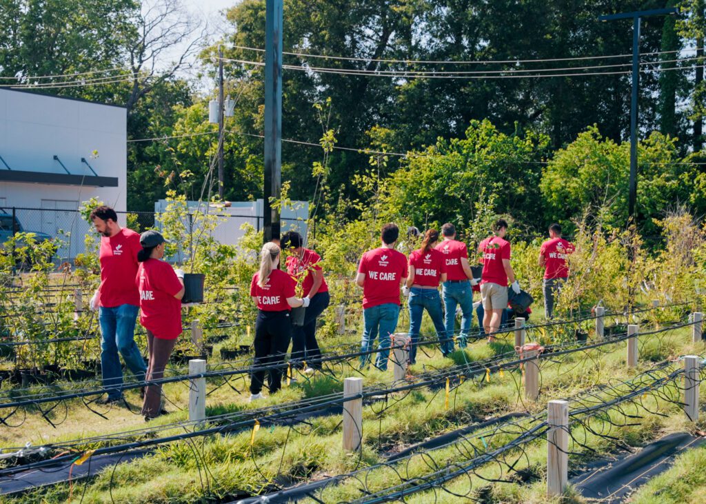 Trees For Houston and Woodside Energy kicked off twoyear tree planting