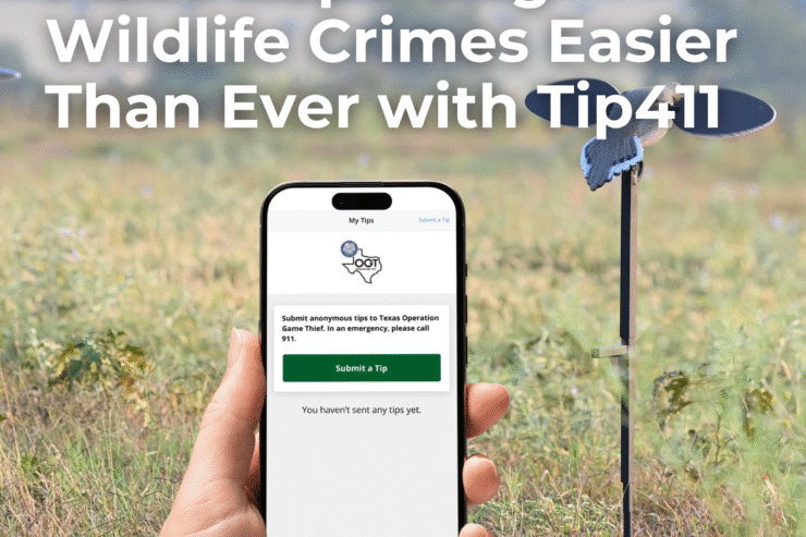 Texas Game Wardens Make Reporting Wildlife Crimes Easier Than Ever with Tip411
