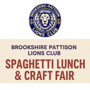 Brookshire Pattison Lions Club Spaghetti Lunch