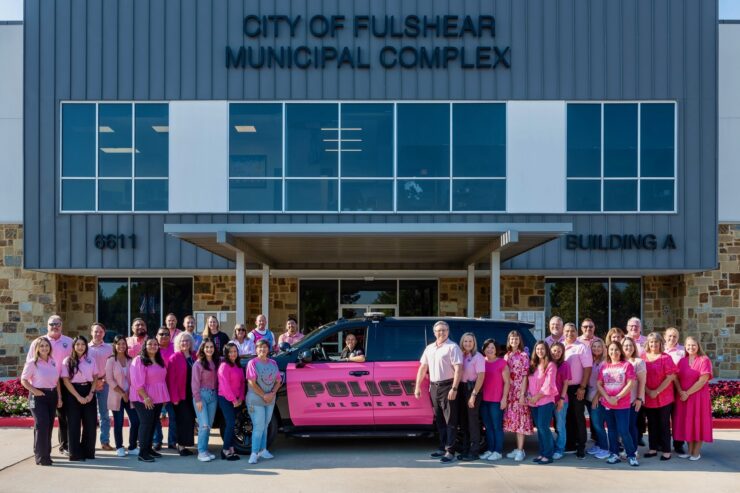 Fulshear Stands Strong in Pink for Breast Cancer Awareness