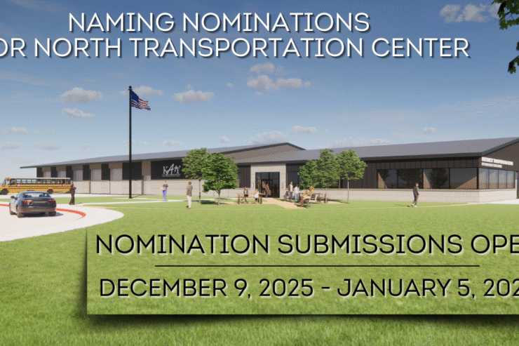 Katy ISD Accepting Nominations for Naming the North Transportation Center