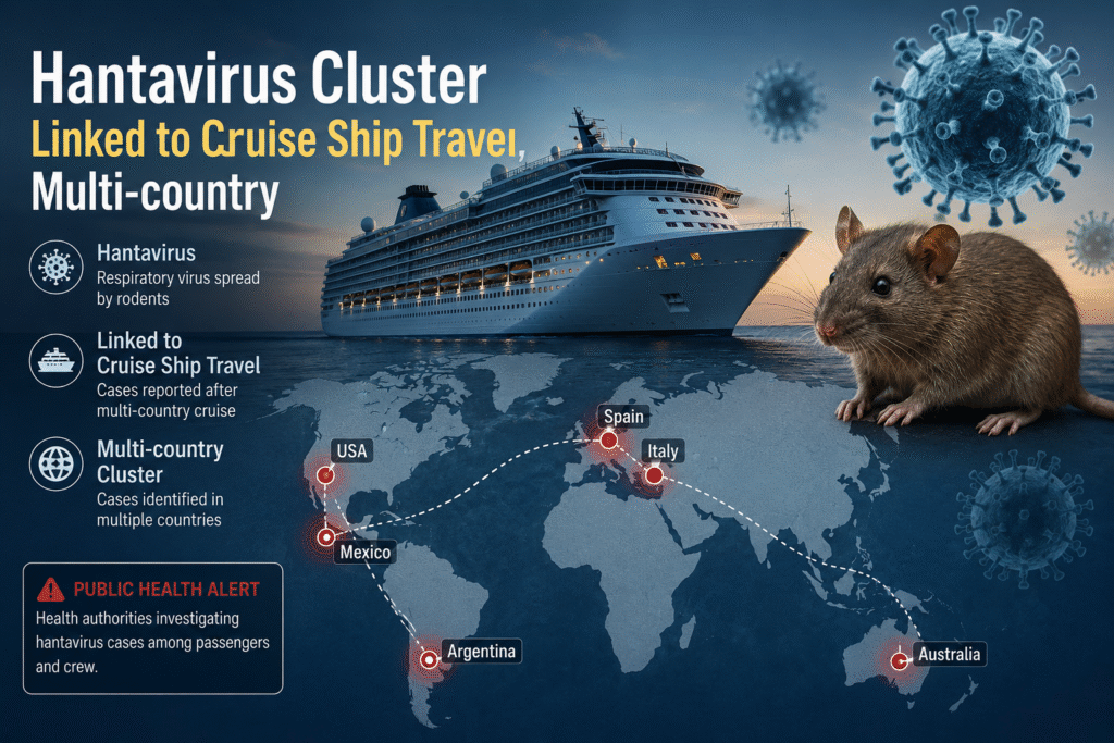 Hantavirus cluster linked to cruise ship travel, Multi-country