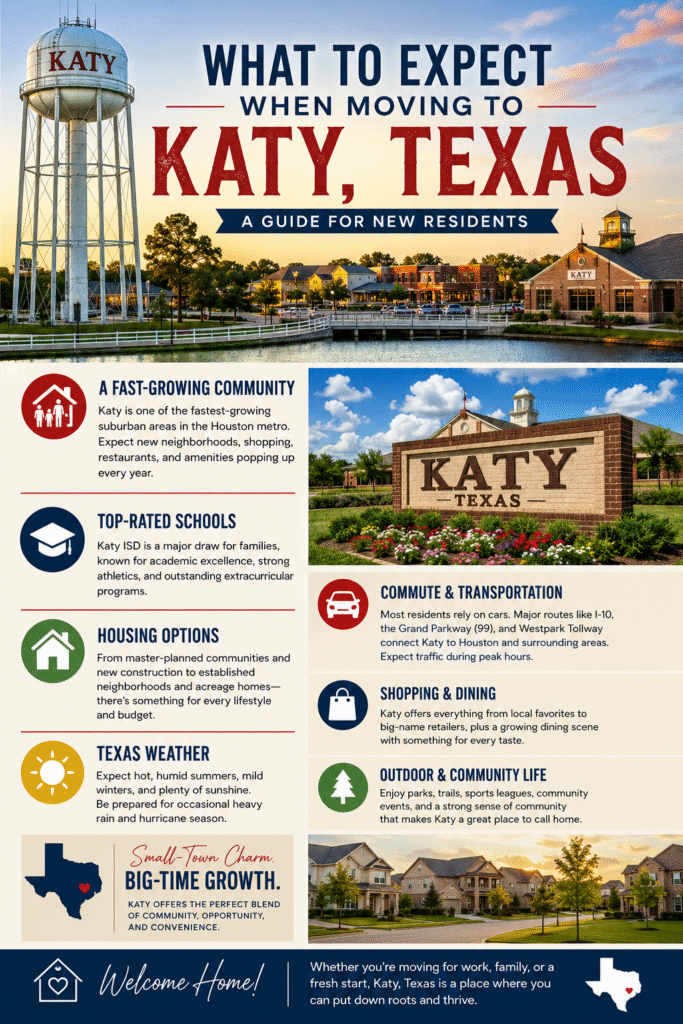 What to Expect When Moving to Katy, Texas