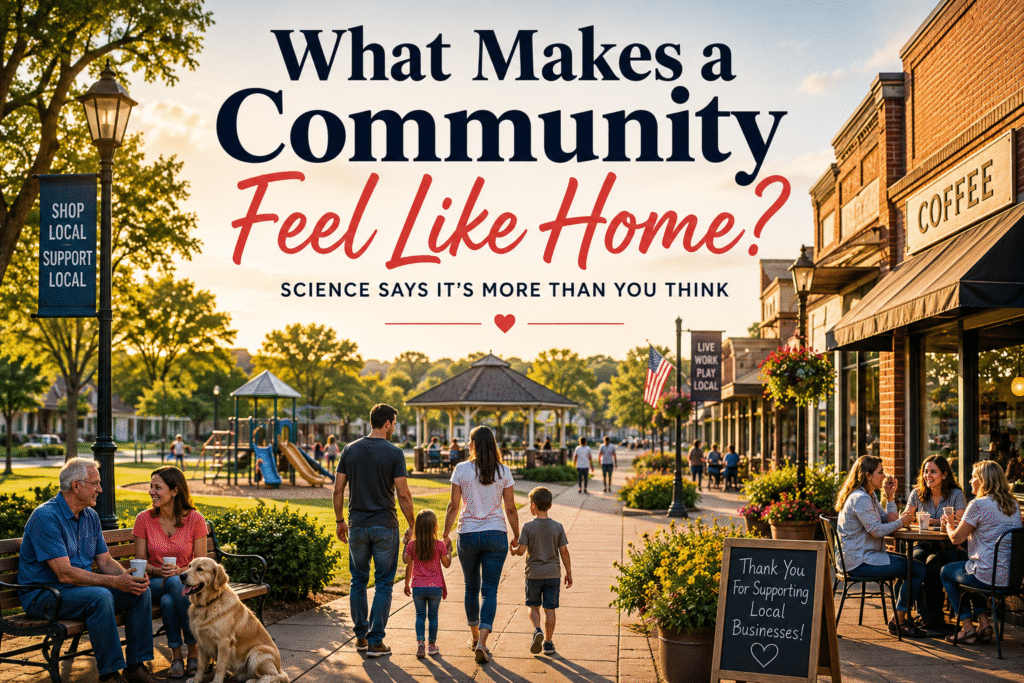 What Makes a Community Feel Like Home? Scientists May Have the Answer