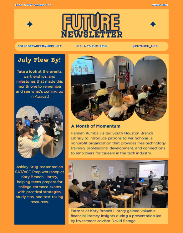 FutureU newsletter