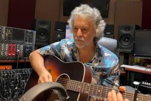 Pedal steel guitar honoring country musician and producer Tommy Detamore