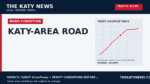 Katy traffic alert for KATY-AREA ROAD