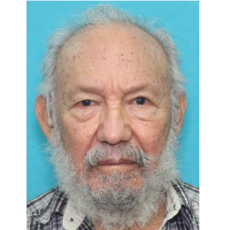 Official missing-person alert photograph of Noe Sanchez
