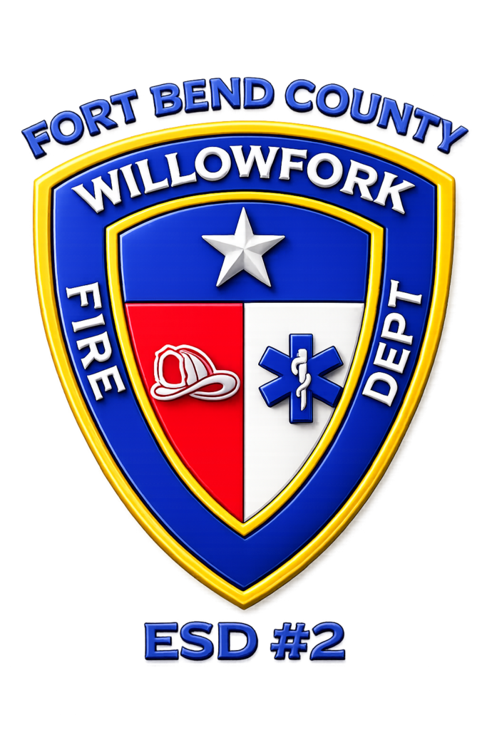 Fort Bend County ESD No. 2 – Willowfork Fire Department logo