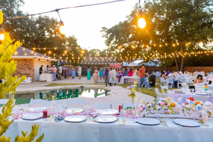 backyard celebration