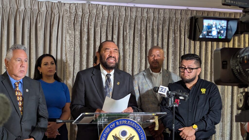 Al Green has introduced articles of impeachment to remove President Trump.
