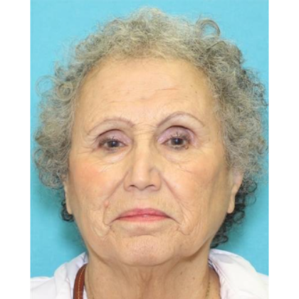Official missing-person alert photograph of Edna Martin