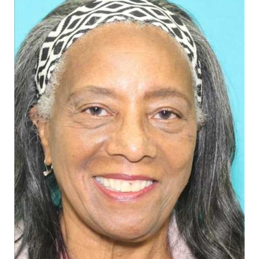 Official missing-person alert photograph of Ernestine Houston