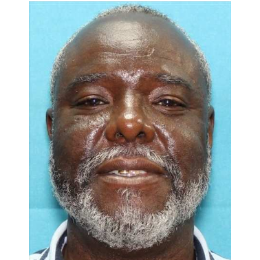 Official missing-person alert photograph of James Ricks