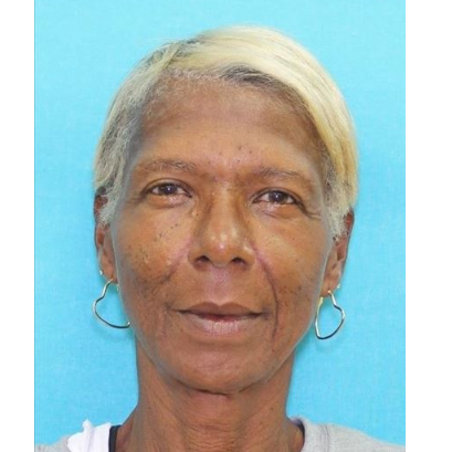 Official missing-person alert photograph of Jewel Hubbard